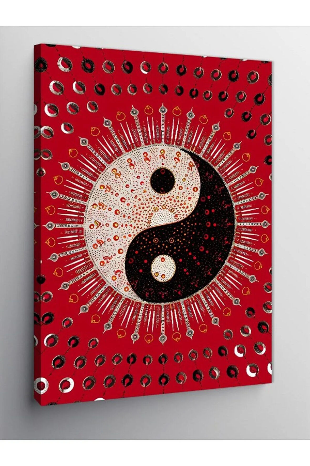 Kanvas Tablo Denge Ying Yang Sembolü