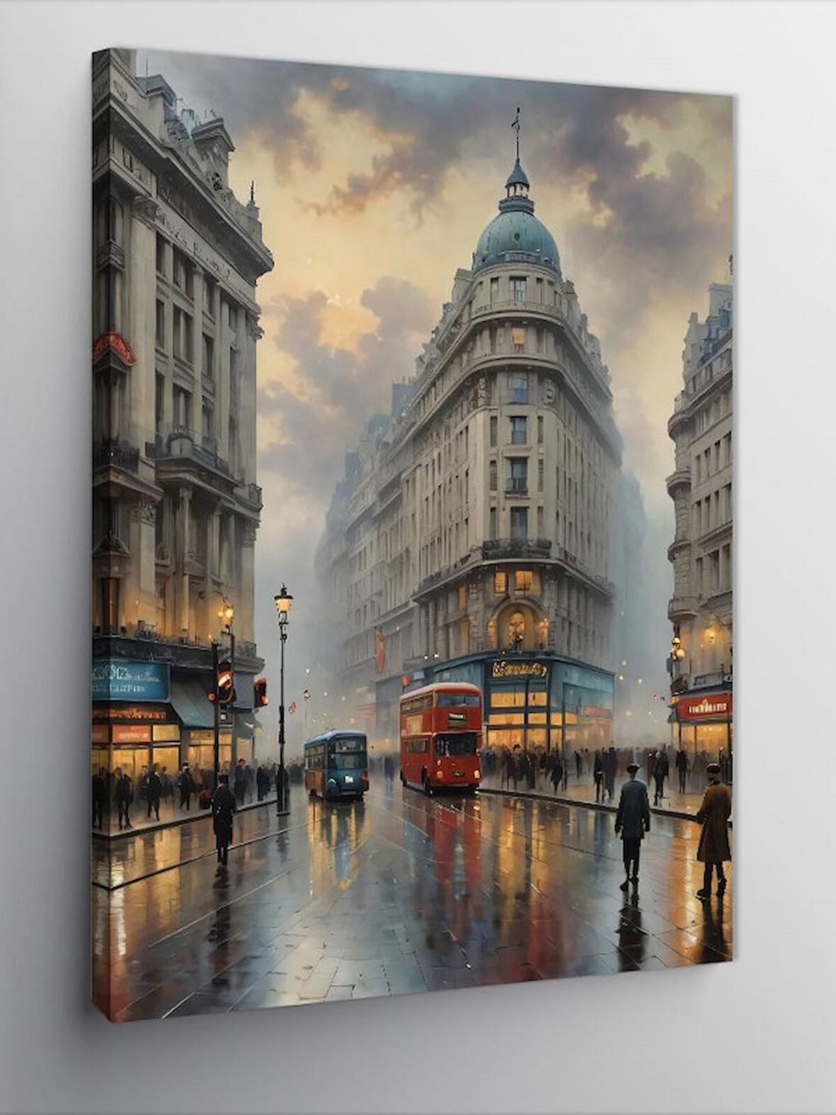 Kanvas Tablo İngiltere Manzarası