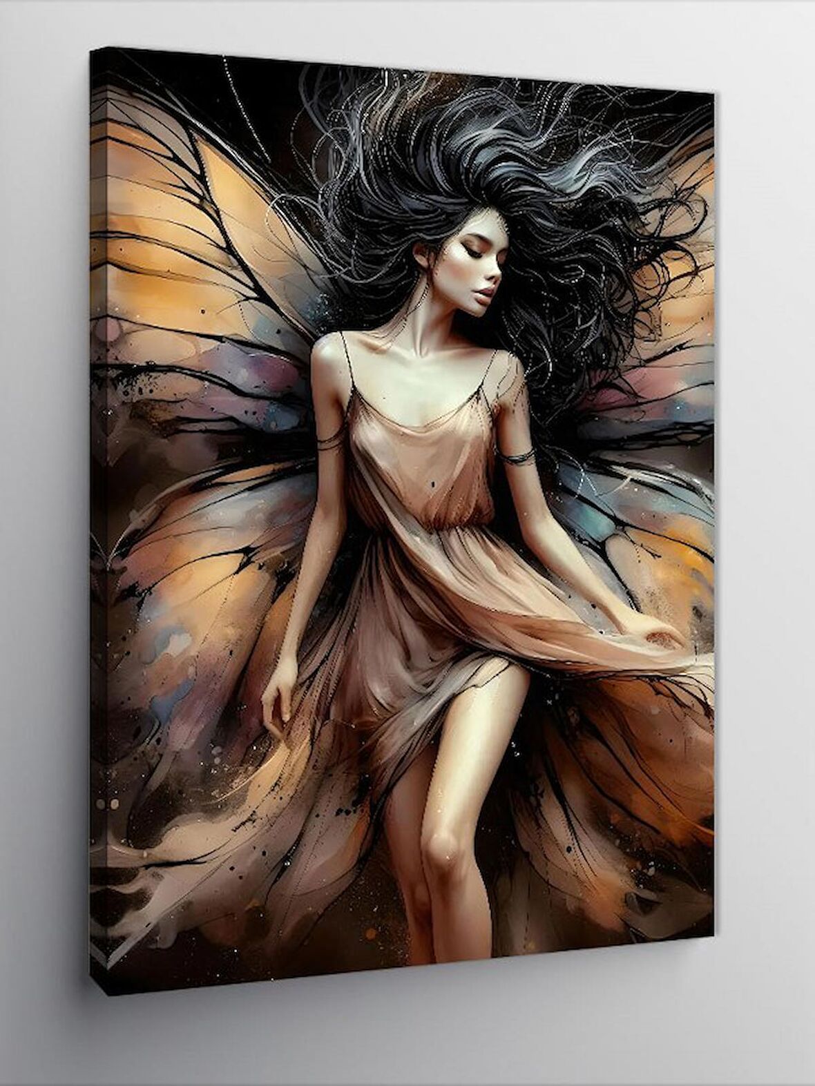 Kanvas Tablo Müzik Yapan Kurbağalar