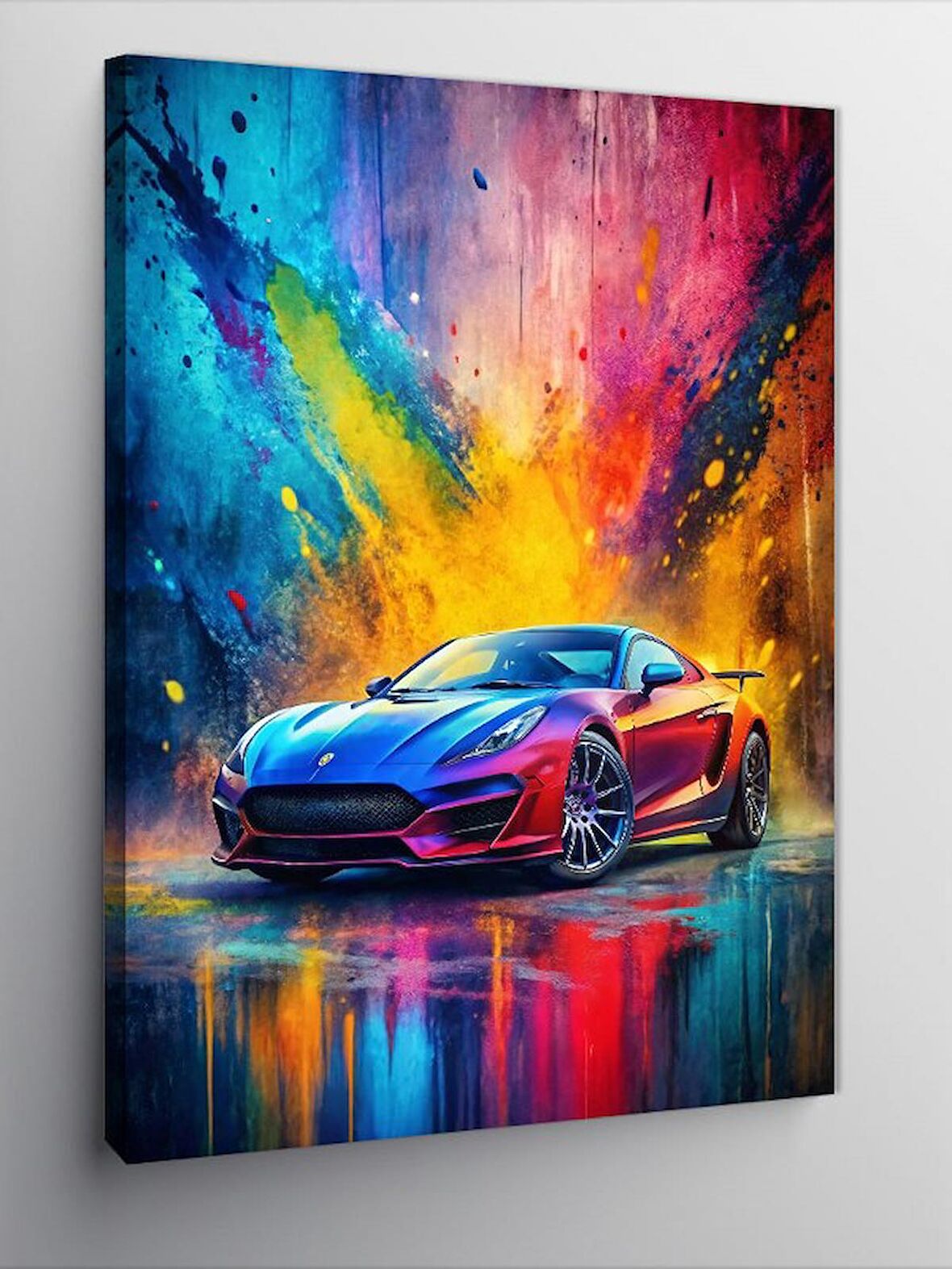 Kanvas Tablo Liman Şehri