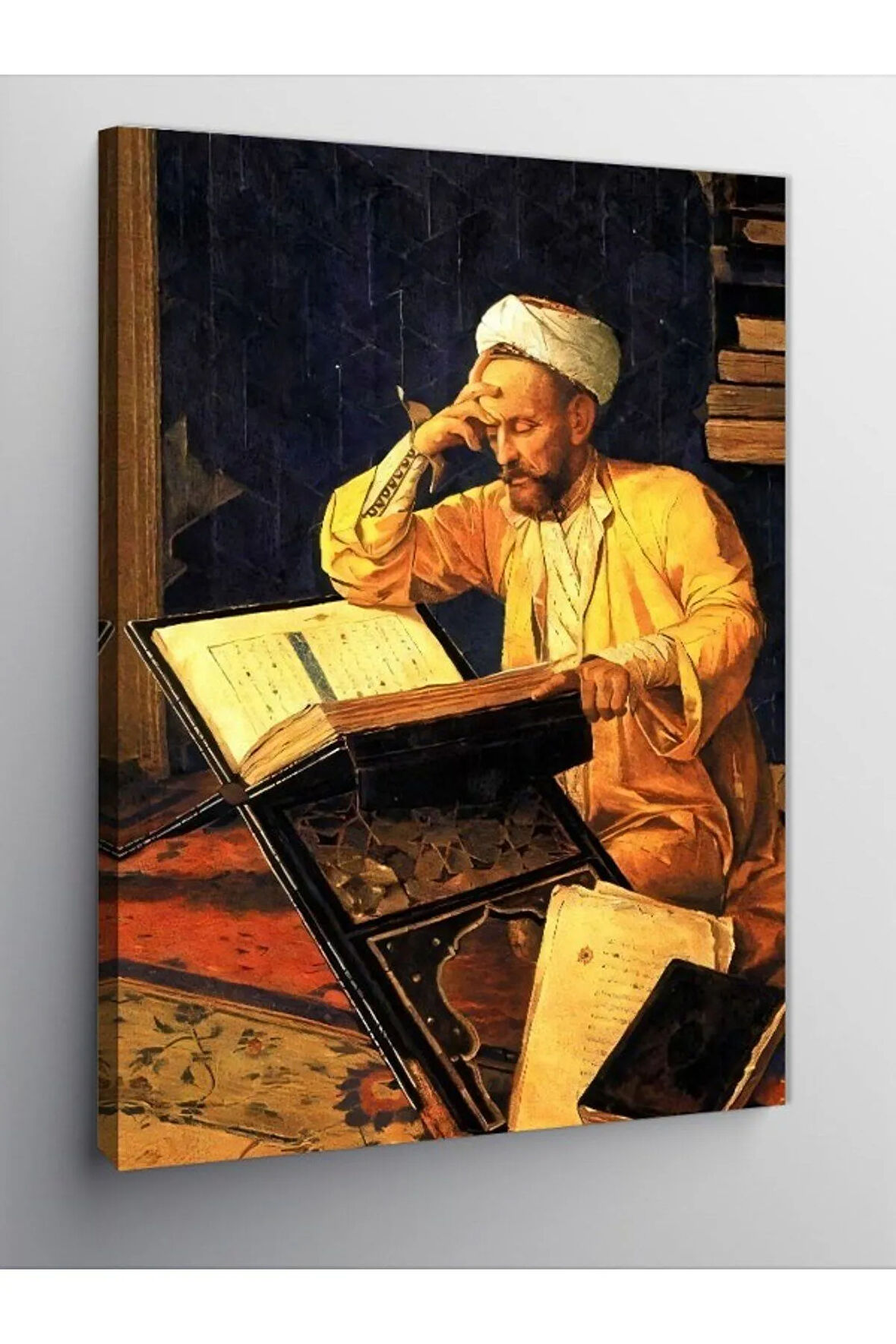 Kanvas Tablo İlahiyatçı - Osman Hamdi Bey