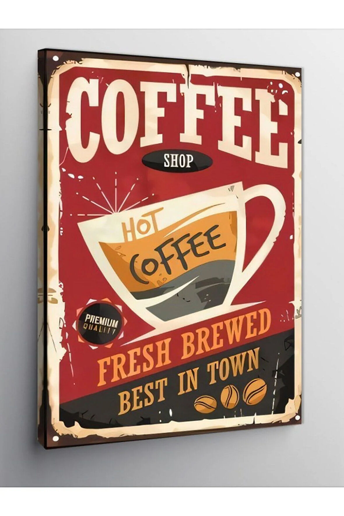 Kanvas Tablo Kahve Coffe Temalı