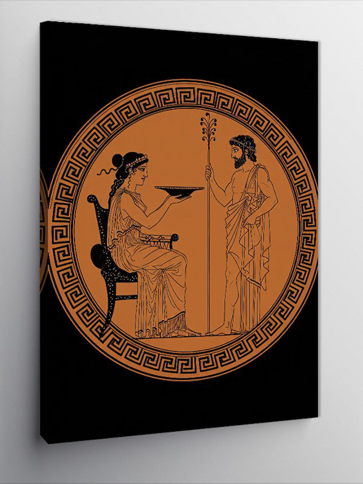 Kanvas Tablo Antik Yunan Sanatı ve Sembolizm