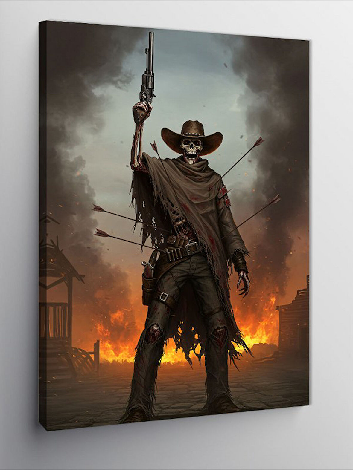 Kanvas Tablo Western Kovboyu