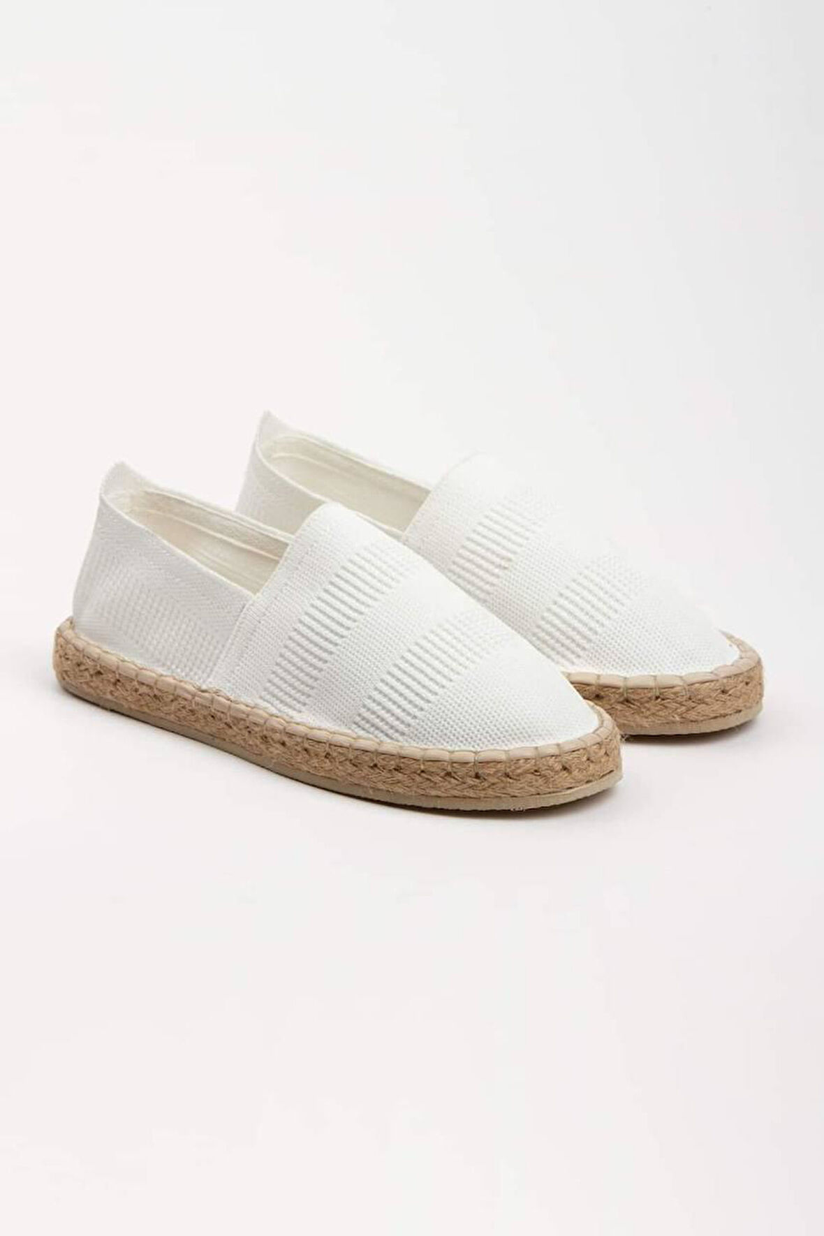 Triko Beyaz Espadril