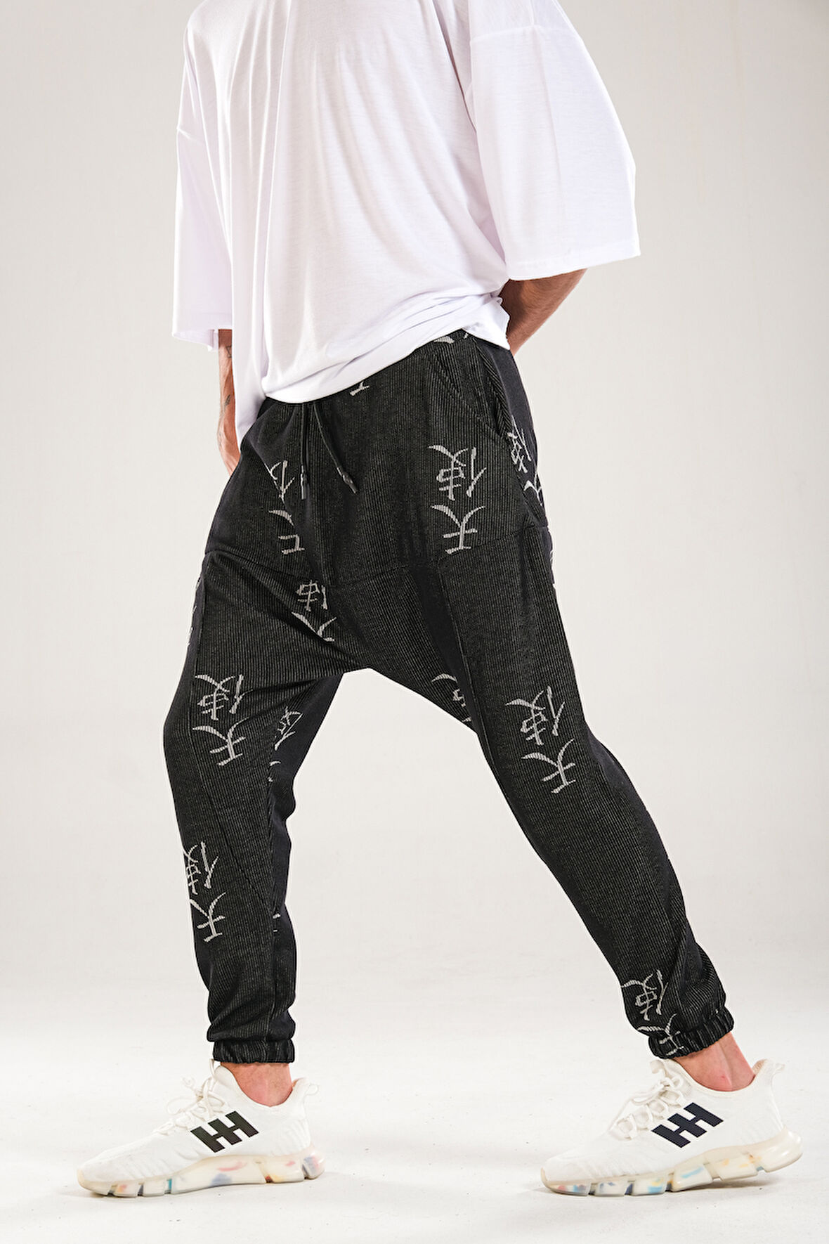 Chinese Desenli Harem Jogger