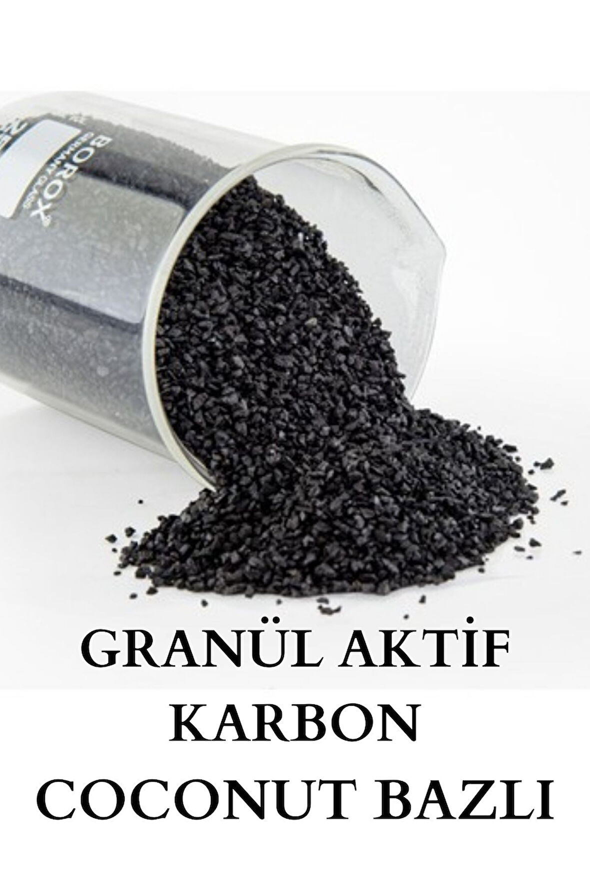 1000 İodine Hindistan Cevizi Kabuğu (Coconut) Bazlı Aktif Karbon 500 Gr