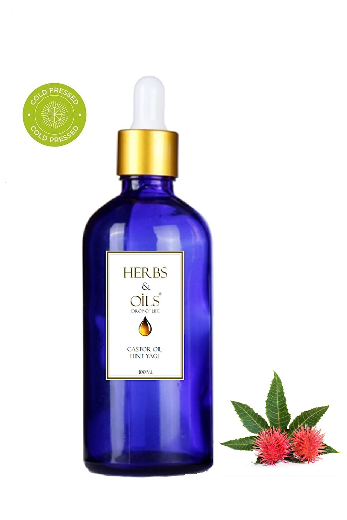 Herbs & Oils Castor Oil Hint Yağı 100 ml
