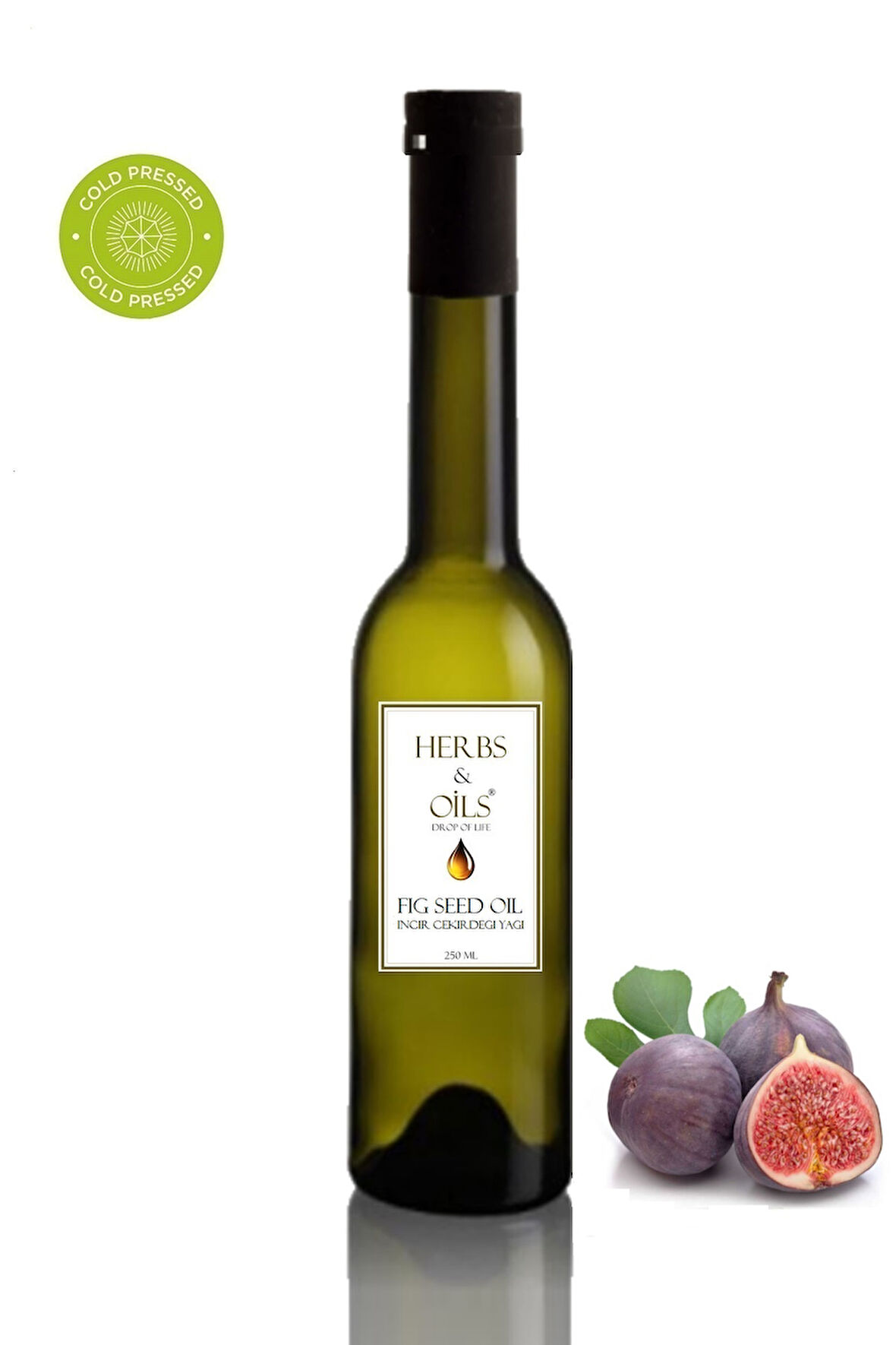Herbs & Oils Fig Seed Oil Incir Çekirdeği Yağı 250 ml