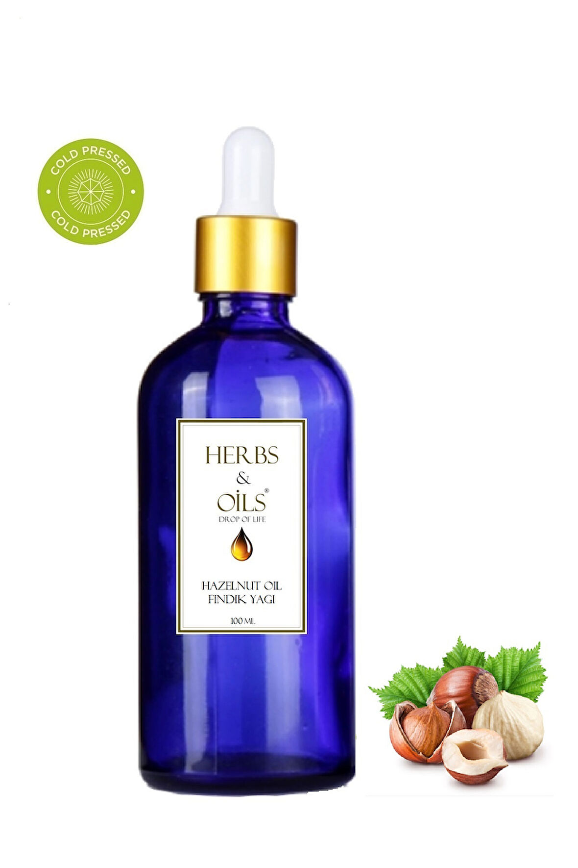 Herbs & Oils Hazelnut Oil Fındık Yağı 100 ml
