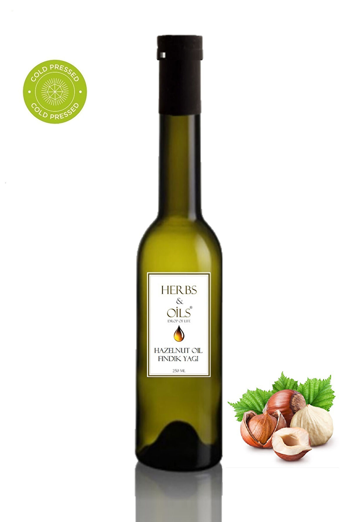 Herbs & Oils Hazelnut Oil Fındık Yağı 250 ml