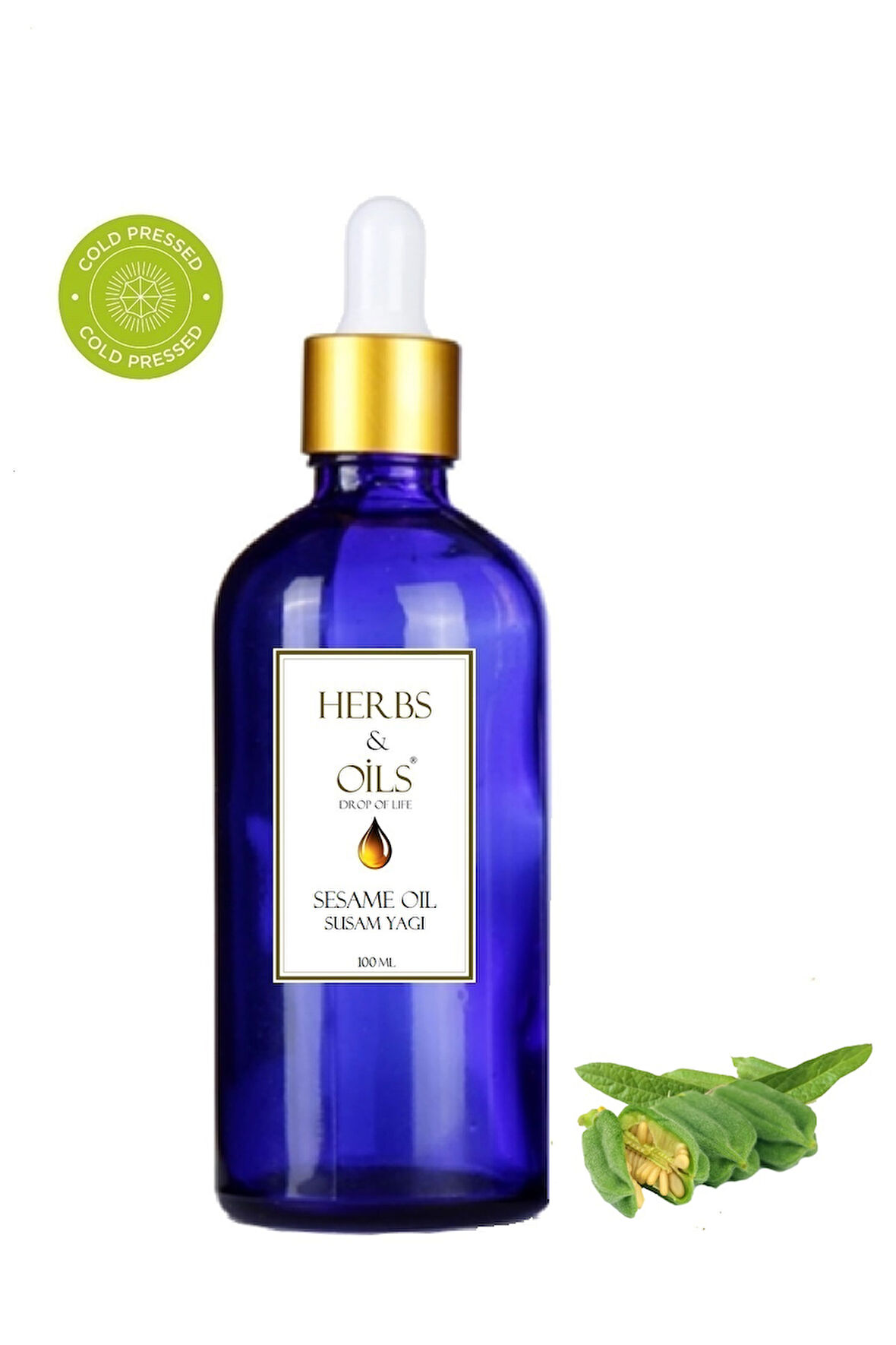 Herbs & Oils Sesame Oil Susam Yağı 100 ml