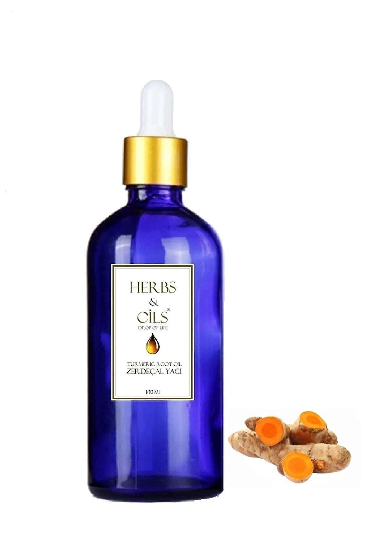Herbs & Oils Turmeric Root Oil Zerdeçal Yağı 100 ml