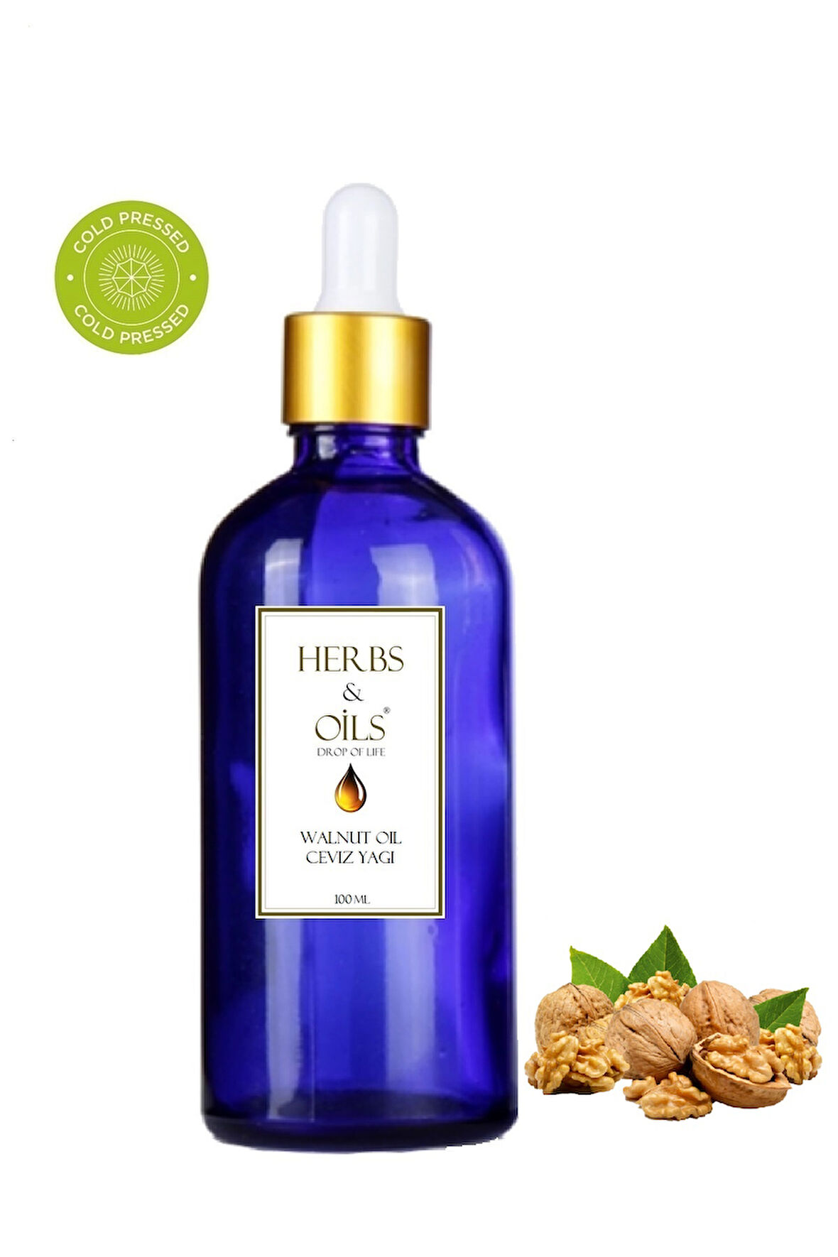 Herbs & Oils Walnut Oil Ceviz Yağı 100 ml