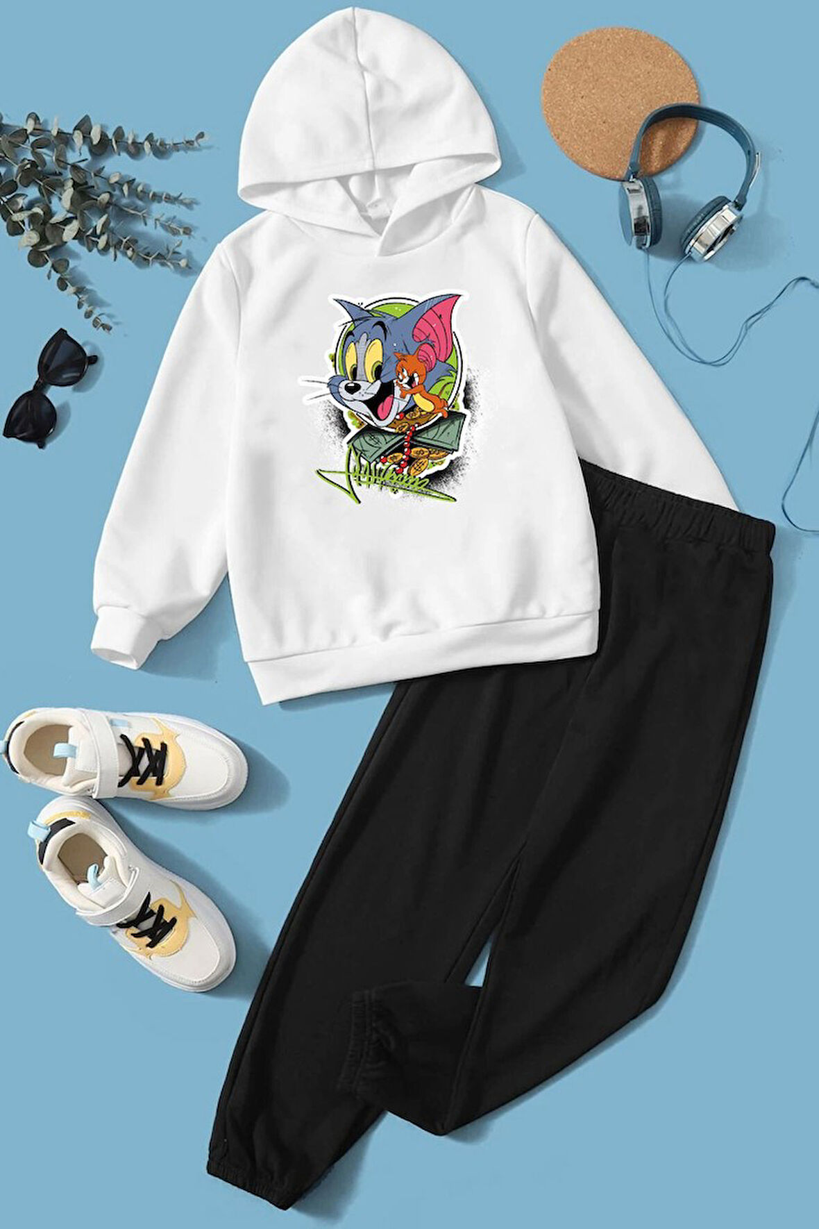 Uyguntarz Çocuk Tom & Jerry Eşofman Takımı