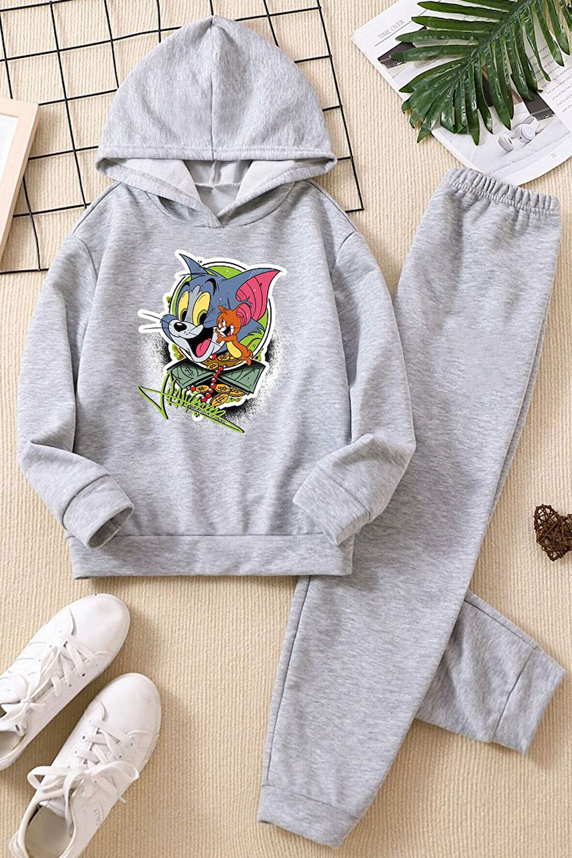 Uyguntarz Çocuk Tom & Jerry Eşofman Takımı