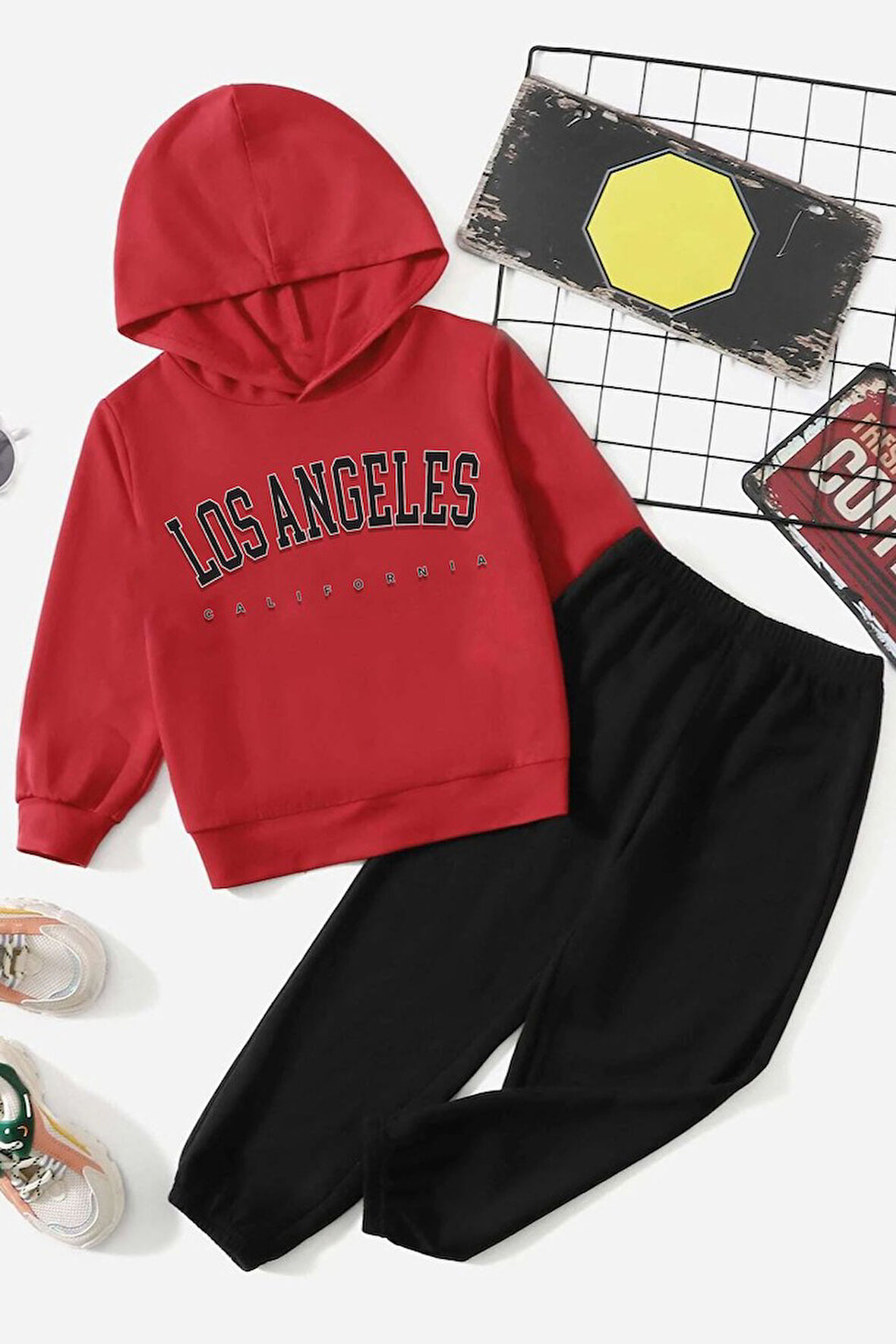 Uyguntarz Çocuk Los Angles Eşofman Takımı
