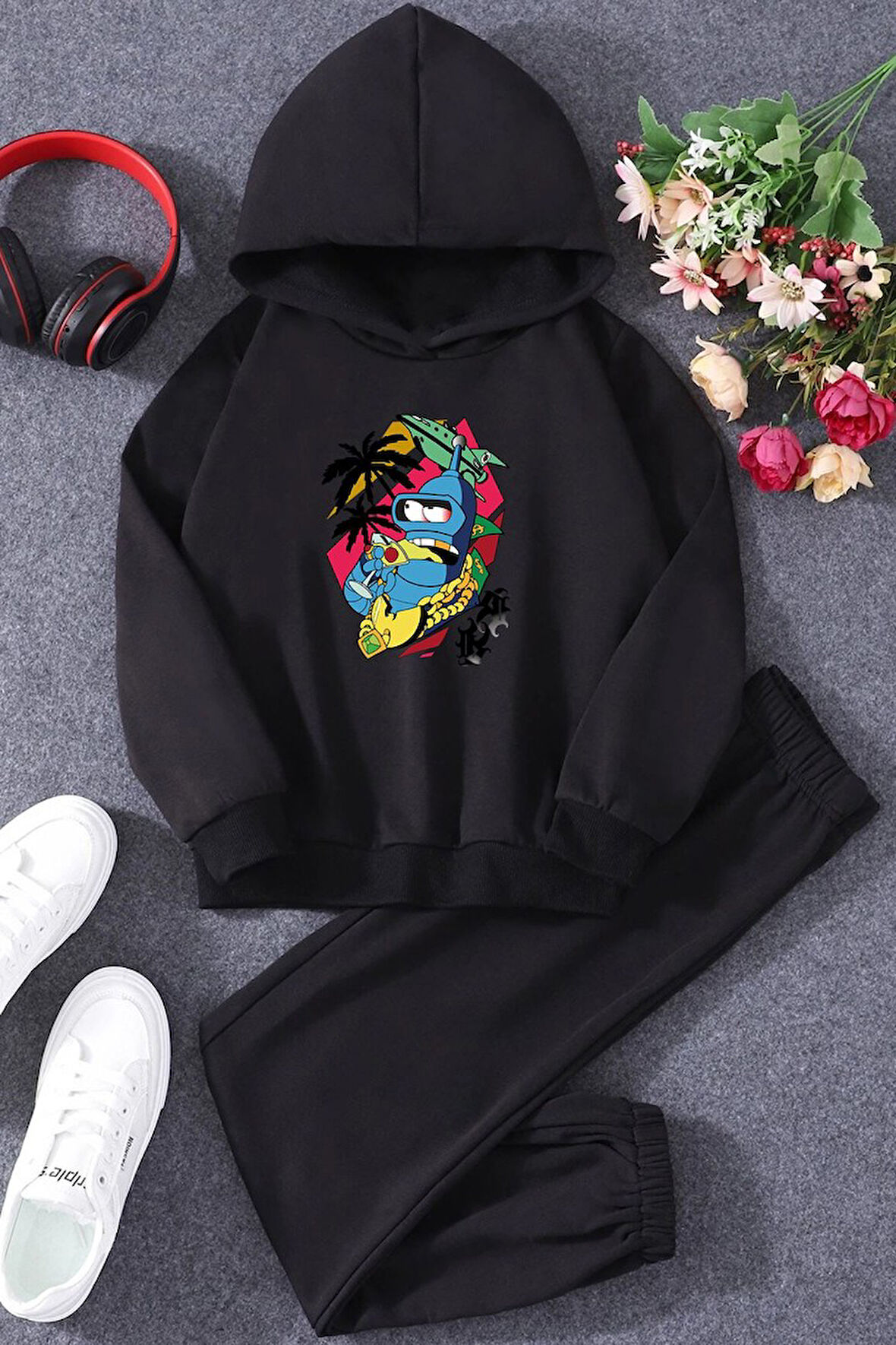 Uyguntarz Çocuk Crazy Banana Eşofman Takımı