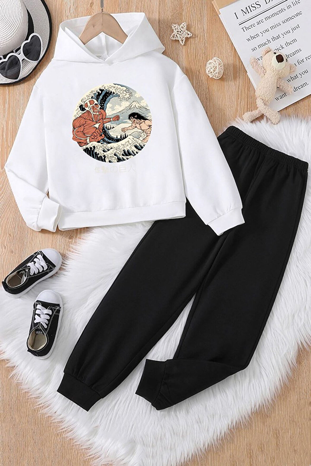 Uyguntarz Çocuk Kanagawa Oki Nami Ura Eşofman Takımı