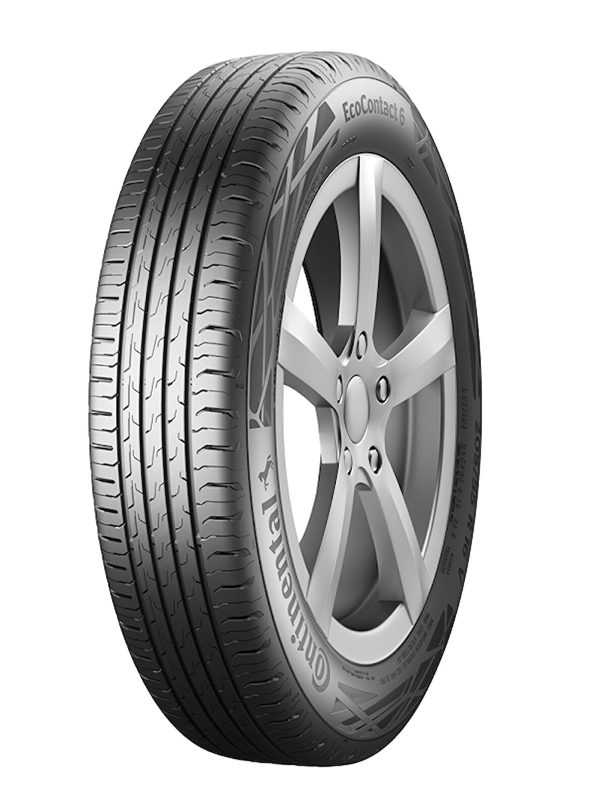 Continental 205/55R17 91V EcoContact 6  Oto Yaz Lastiği(Üretim Tarihi: 2025)