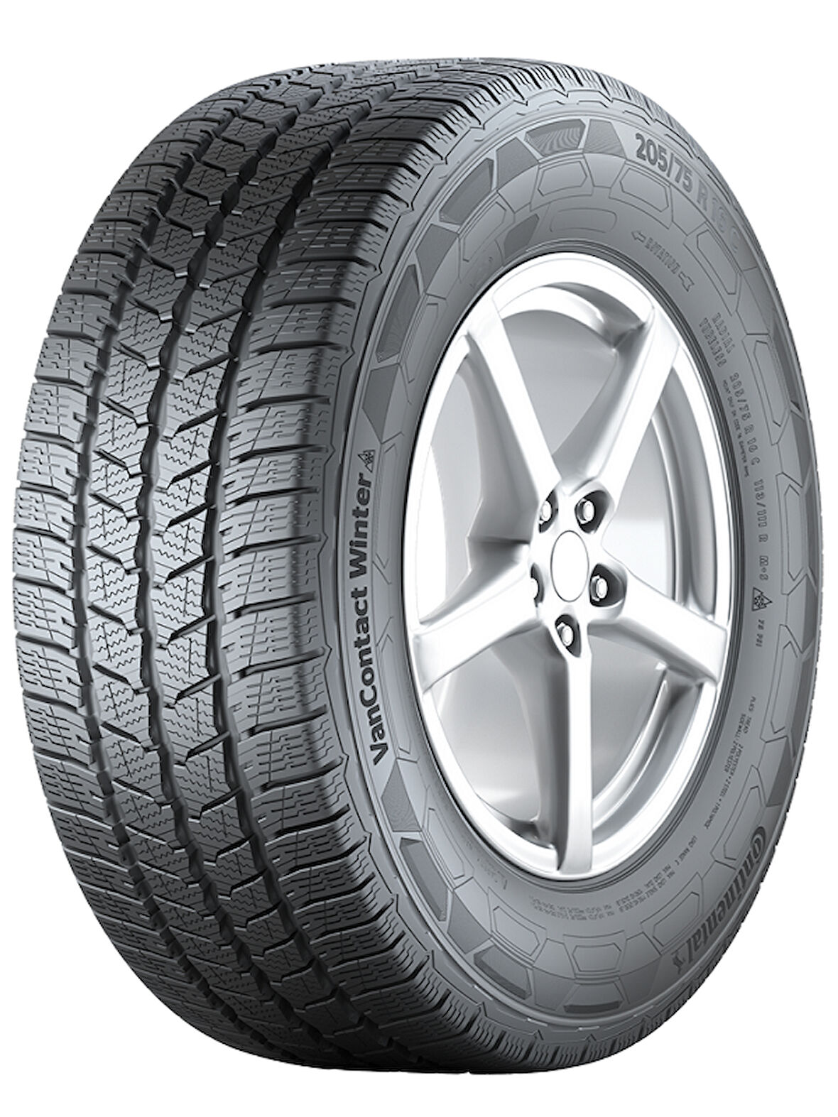 Contınental 215/75R16C 113/111R VanContact Winter  8 PR Kış Lastiği (Üretim Yılı: 2025)
