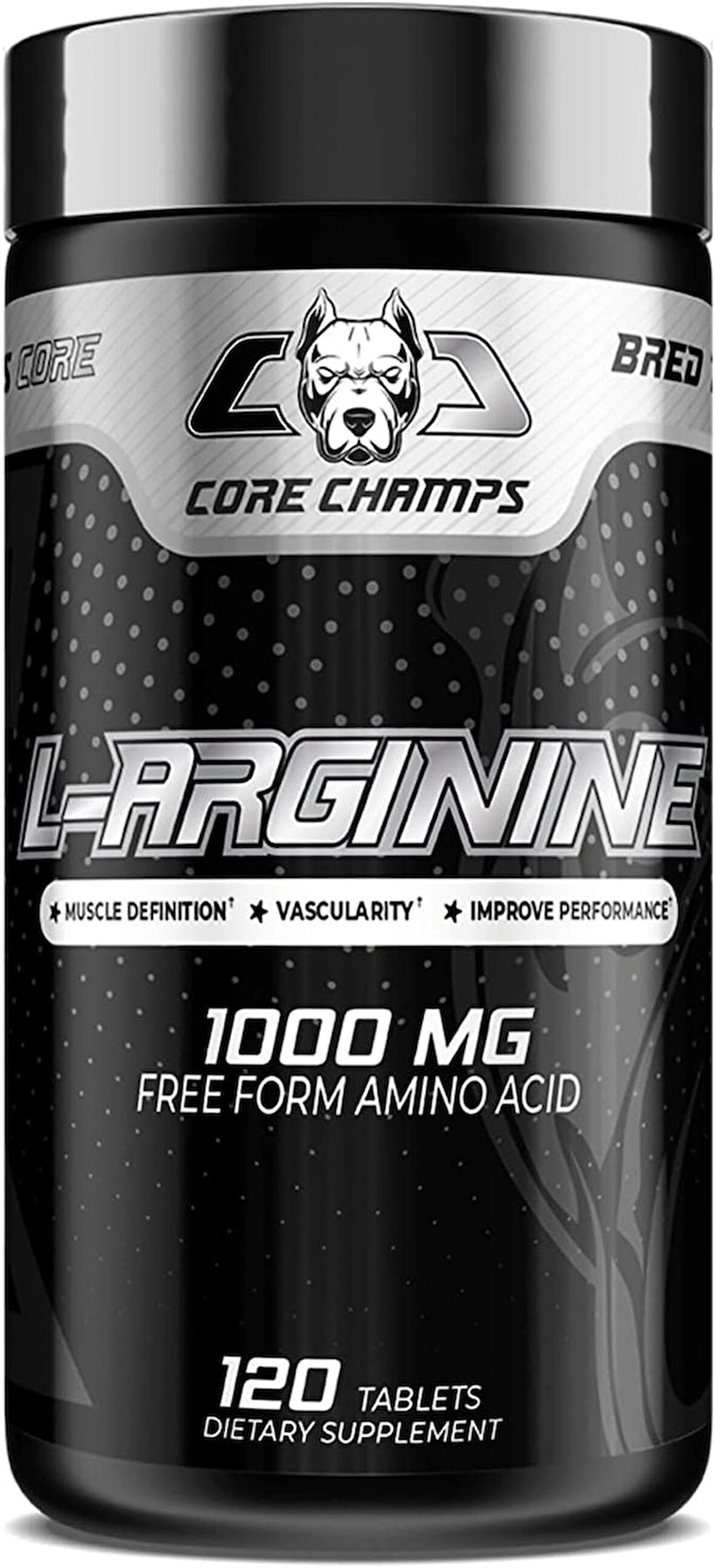 Core Champs L-Arginine Nitric oxide 1000 MG 120 Tablet - By Kai Greene