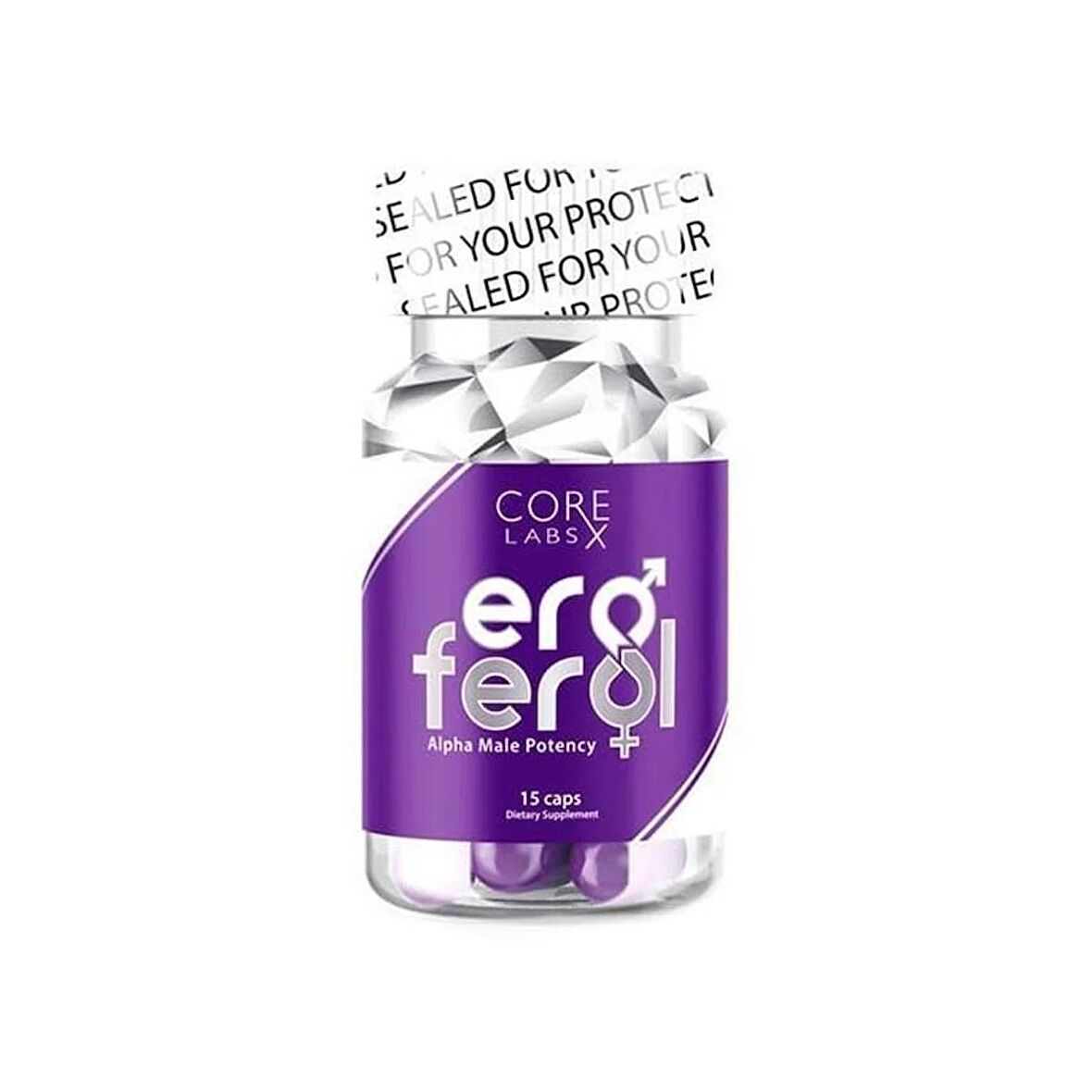 Core Labs Eroferol Tongkat Ali - Tadalafil - Epimedium - Dopa mucuna  15 caps