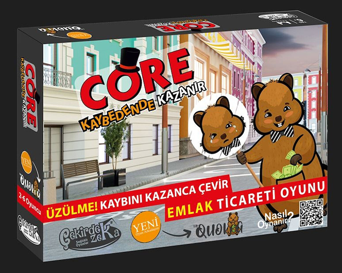 Çekirdek Zeka Corepoly Kaybeden Kazanır