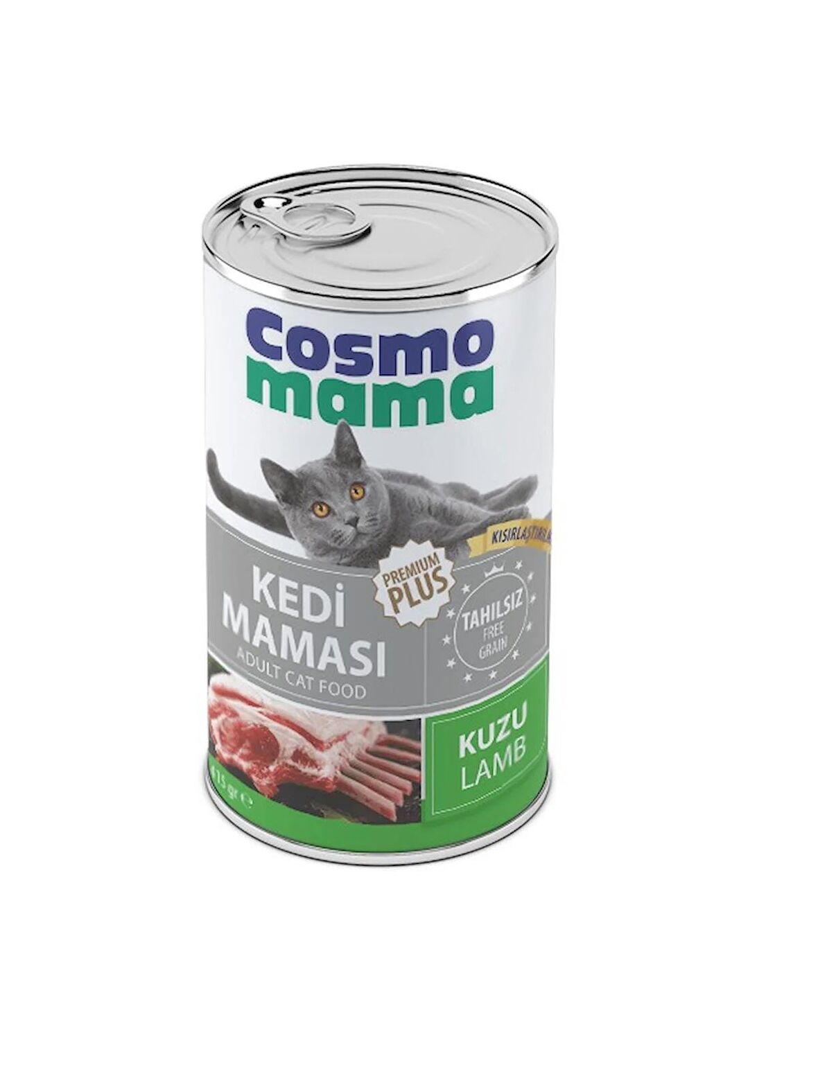 COSMO MAMA YETİŞKİN STERILIZE KEDI KONSERVE MAMASI 12 ADET X 415 GR