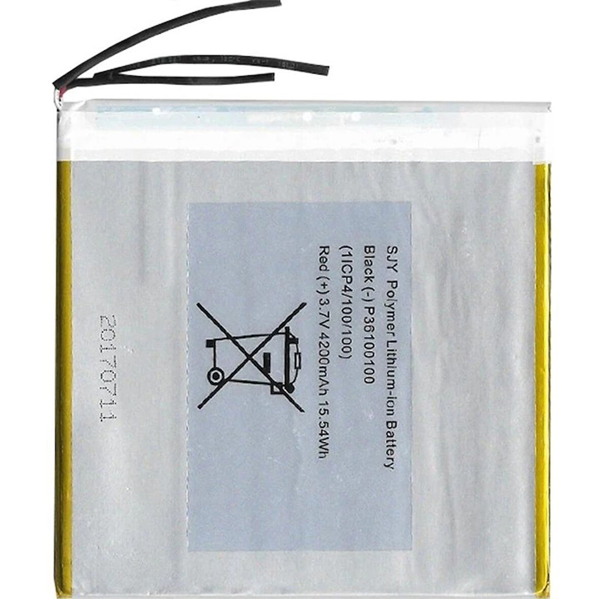 TYPBAT-TB-065 Kodlu 3.7v 4200mAh Batarya Pil