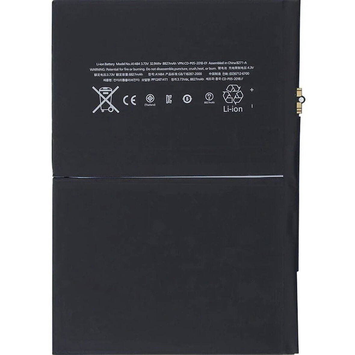 Apple Uyumlu İpad 6.Nesil MRM02TU/A Servis Batarya Pil