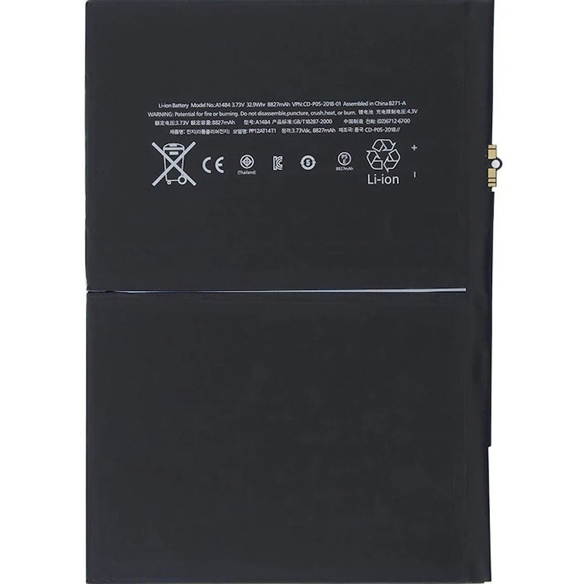 Apple Uyumlu İpad 8.Nesil MYL92TU/A Servis Batarya Pil