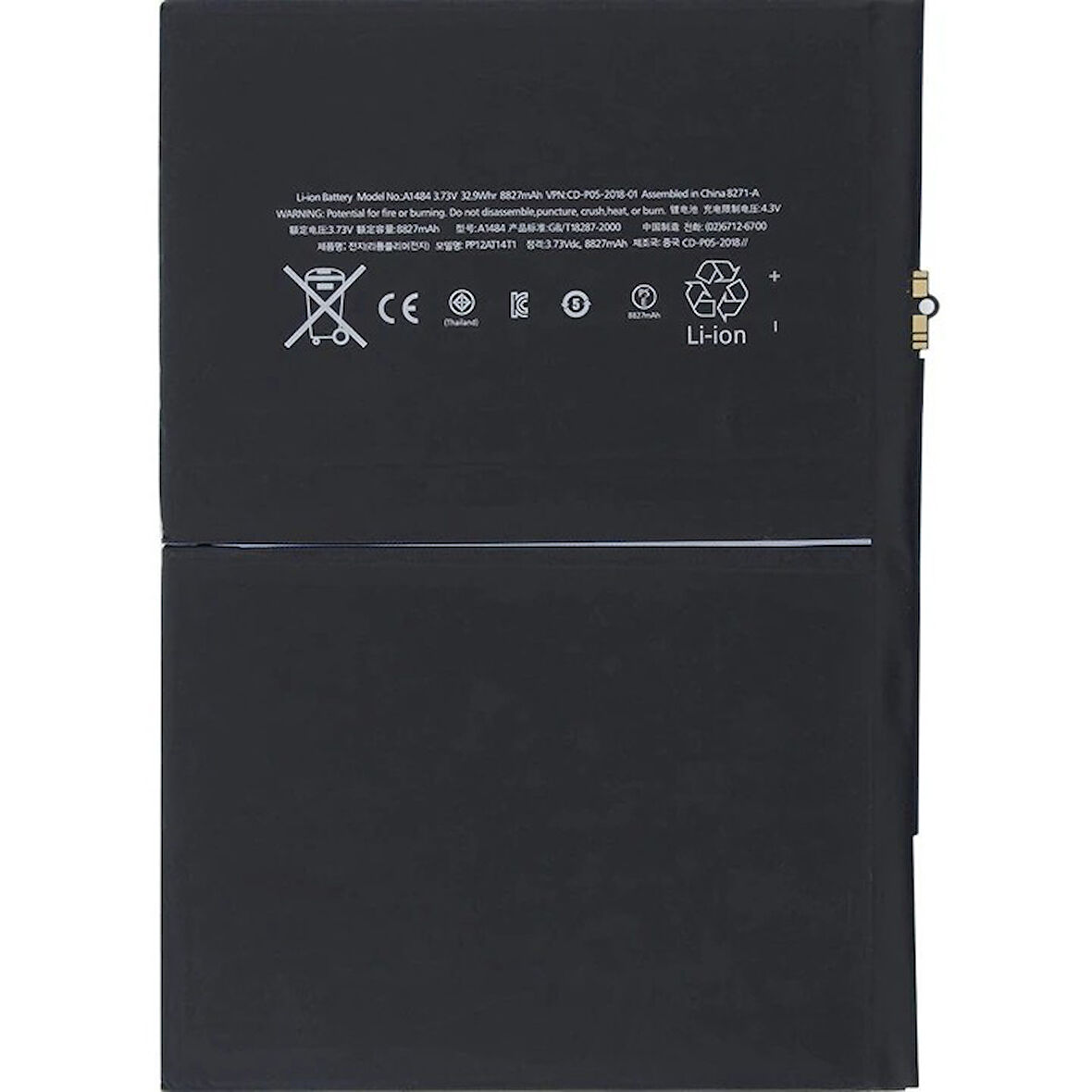 Apple Uyumlu İpad 8.Nesil MYMK2TU/A Batarya Pil