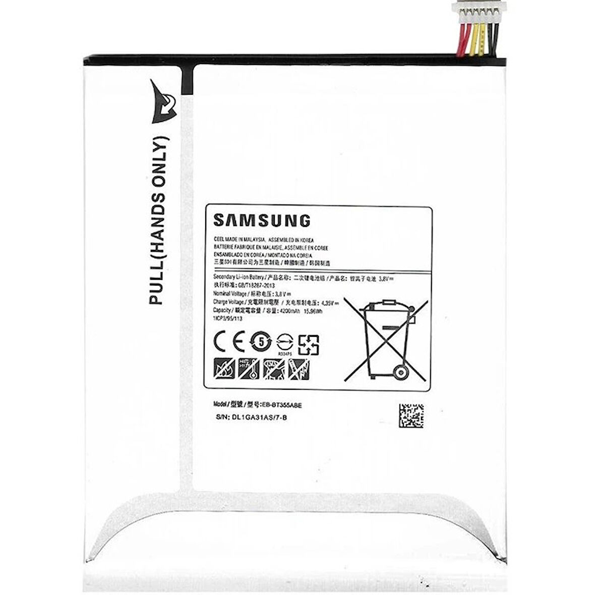 Samsung Uyumlu Galaxy Tab A SM-T355 Batarya Pil