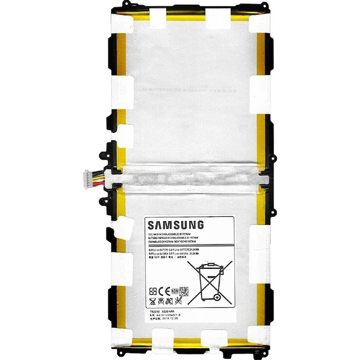 Samsung Uyumlu Galaxy Note 10.1 P602 Batarya Pil
