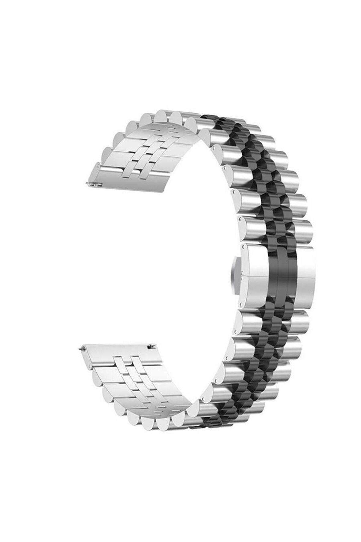 Huawei Gt2 42mm Kordon/kayış Parlak Paslanmaz Çelik Rolex Dizayn Kordon Kayış