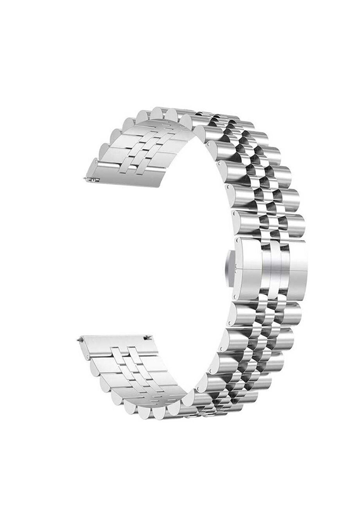 Huawei Gt2 42mm Kordon/kayış Parlak Paslanmaz Çelik Rolex Dizayn Kordon Kayış