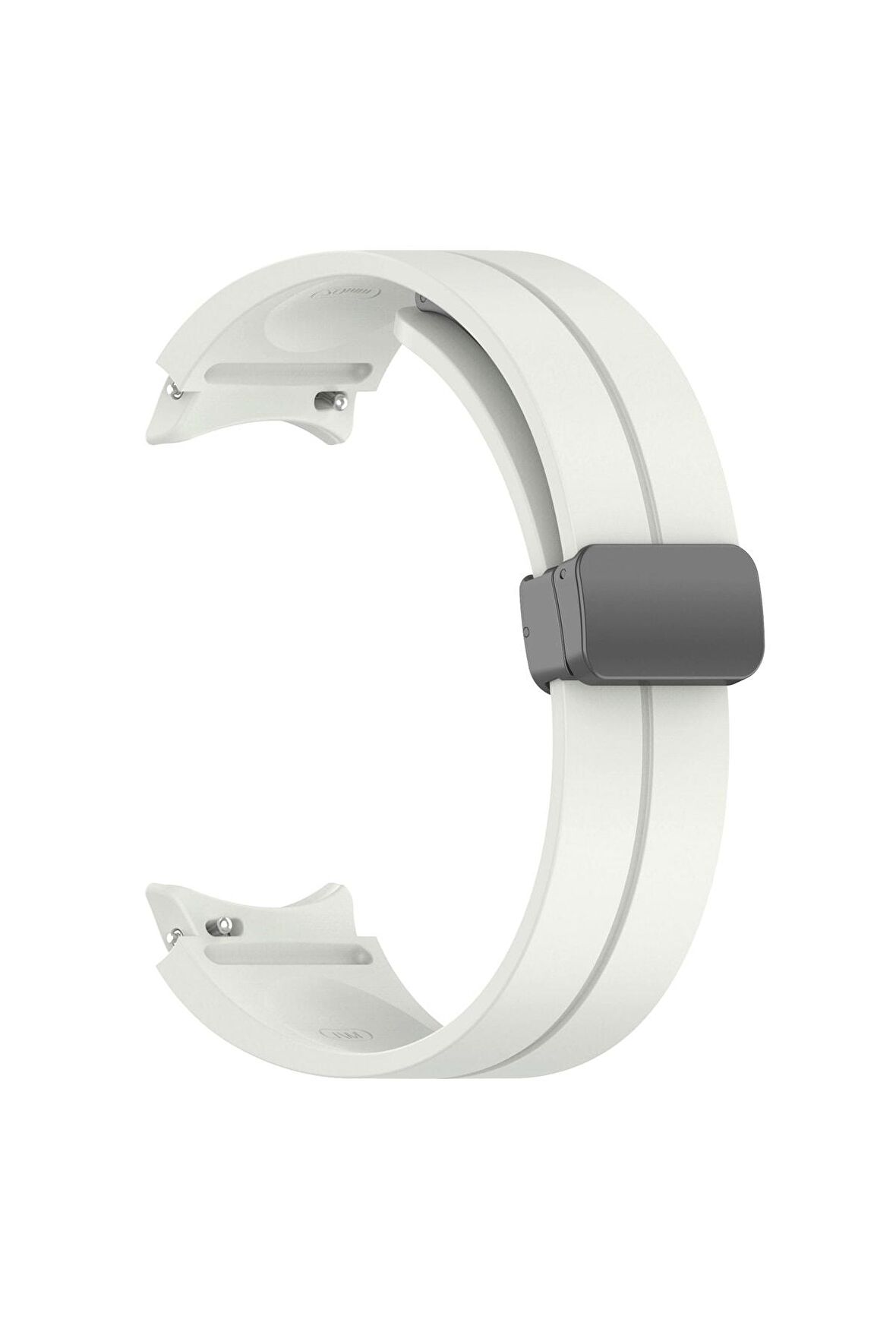 Samsung Galaxy Watch 4 Classic 42mm Kordon/Kayış Çizgili Tasarım Metal Toka Esnek Sağlam