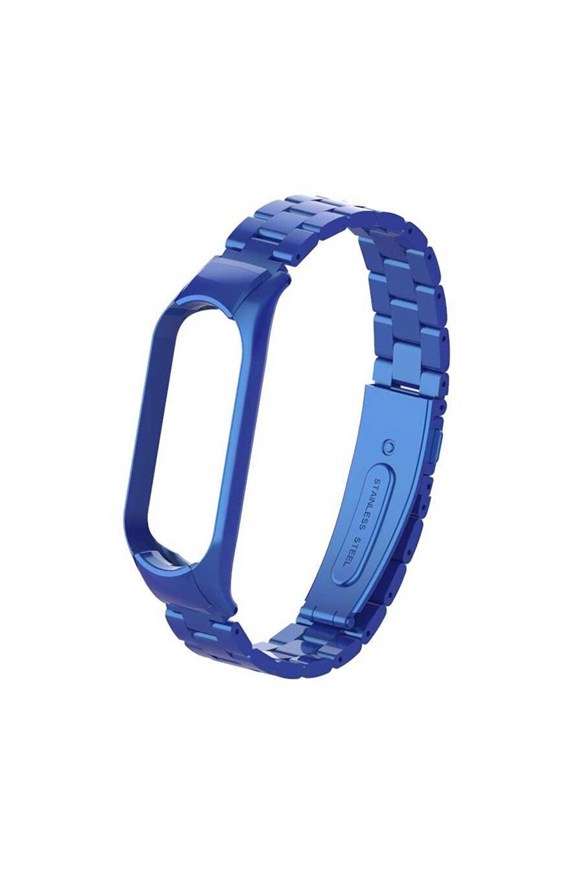 Xiaomi Mi Band 5 Kordon/kayış Paslanmaz Çelik Klipsli Metal Kordon Kayış