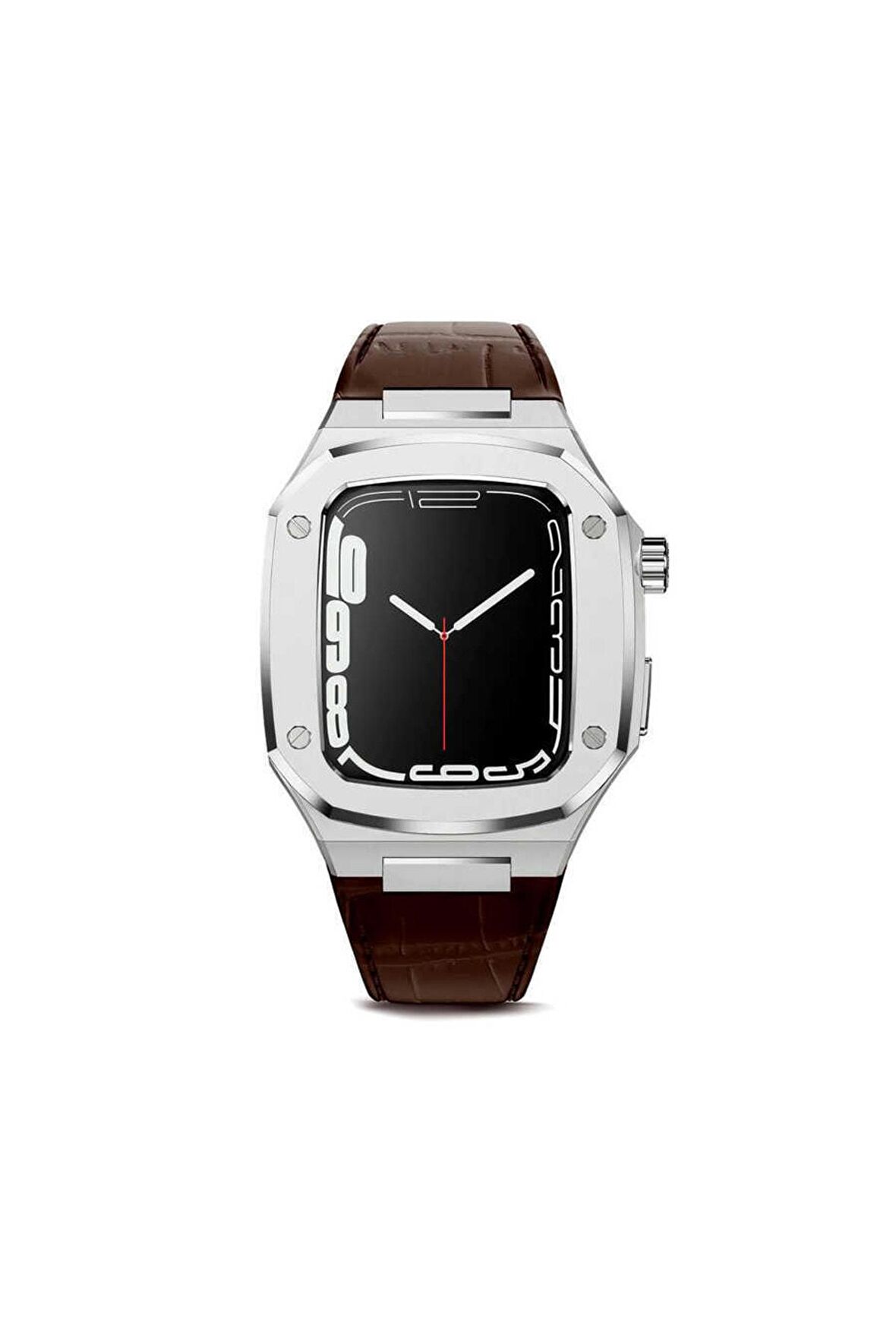 Watch 7 45mm Kordon/kayış Metal Gövde Leather Strap Metal Tokalı Luxury Kordon