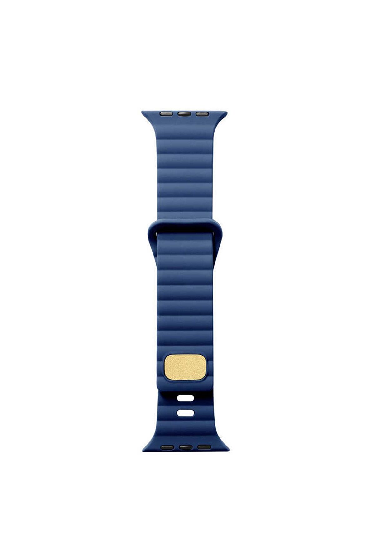 Watch Ultra 49mm Kordon/kayış Çizgi Şerit Desen Delikli Tasarım Tak Çıkar Silikon Kordon