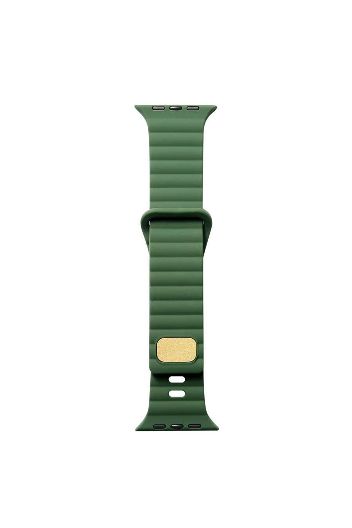 Watch Ultra 49mm Kordon/kayış Çizgi Şerit Desen Delikli Tasarım Tak Çıkar Silikon Kordon