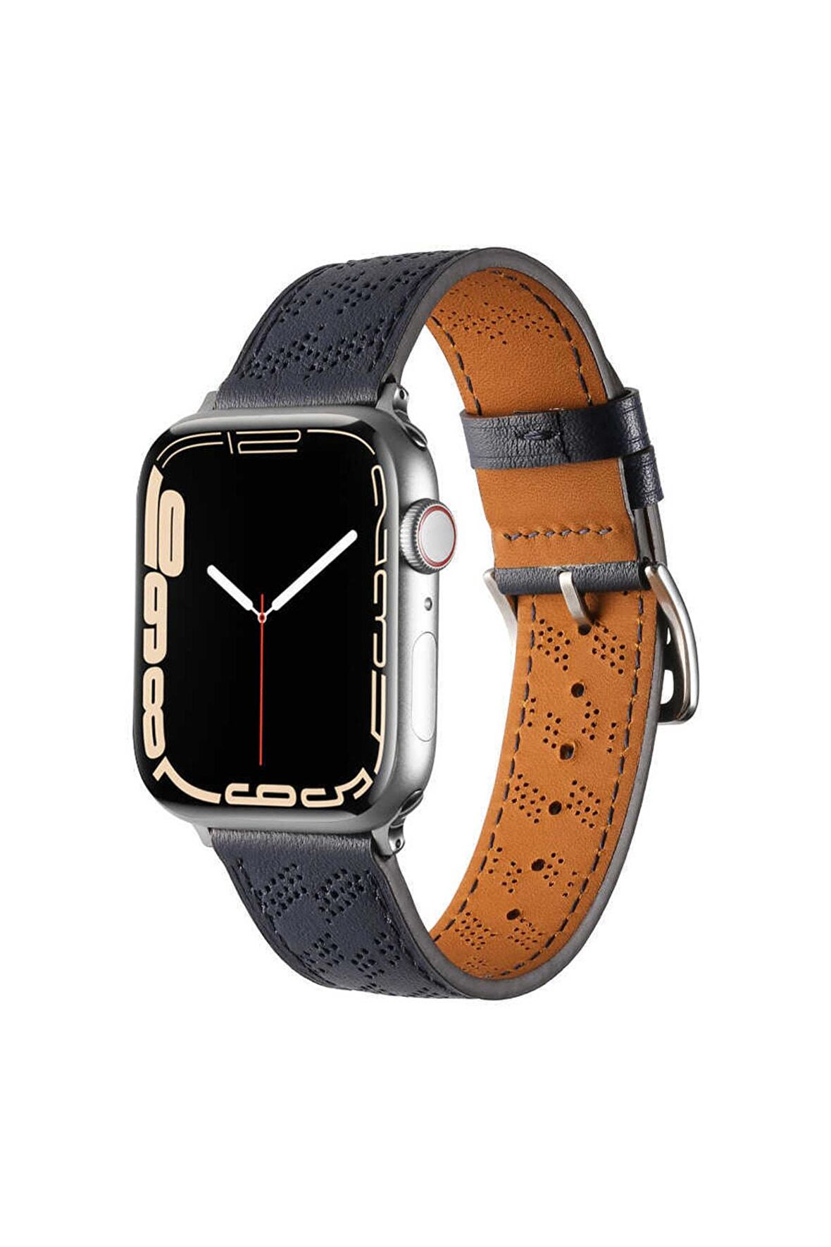 Watch 40mm Kordon/kayış Deri Gövde Yumuşak Deri Iç Yüzey Metal Toka Ayarlanabilir Ölçü Kordon