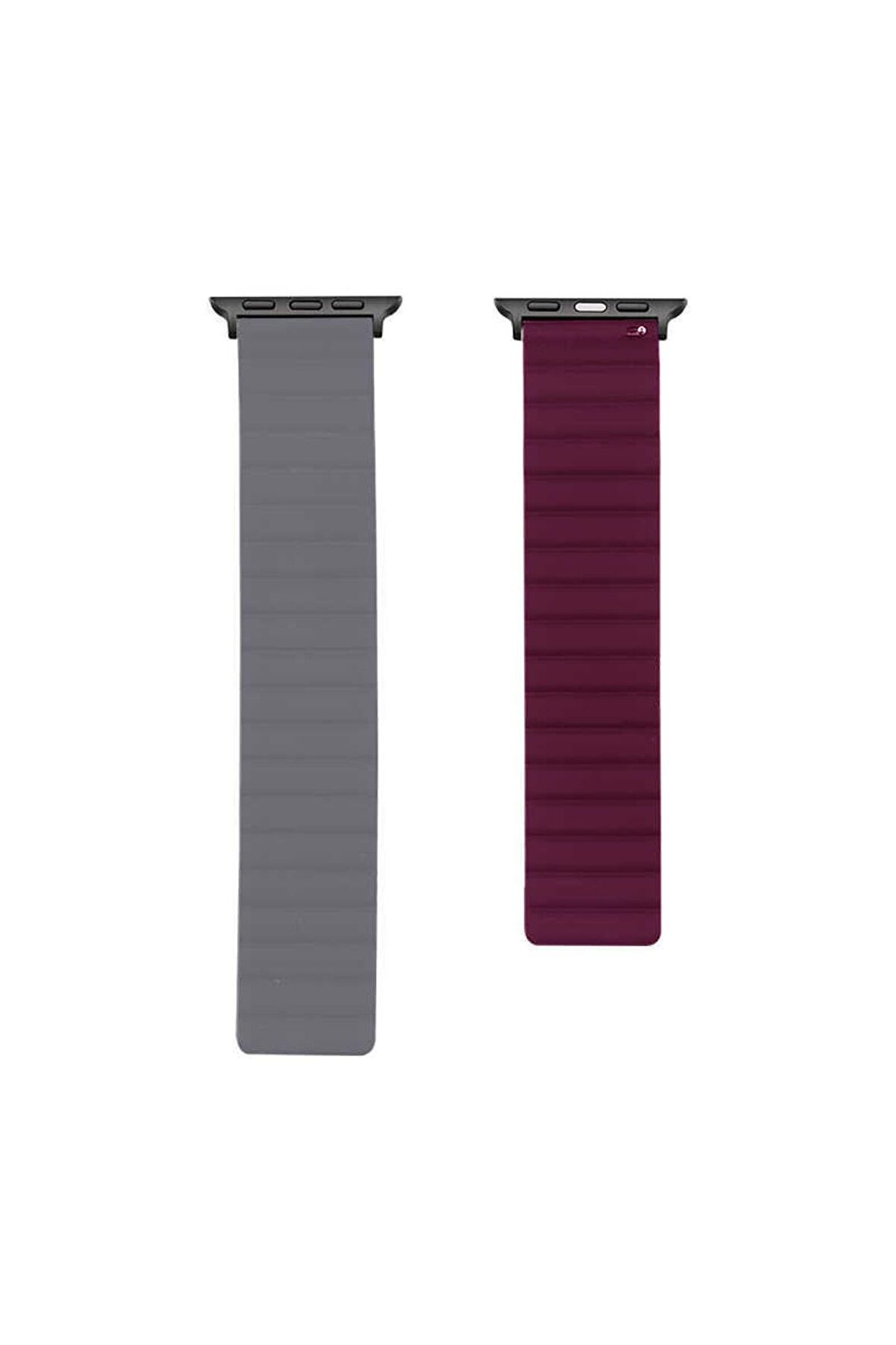 Watch 7 45mm Kordon/kayış Çift Renk Mıknatıslı Ayarlanabilir Kordon