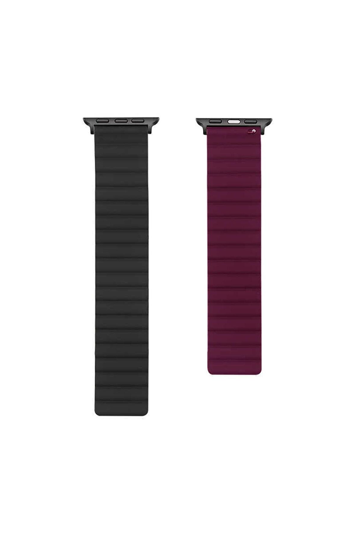 Watch 38mm/40mm Kordon/kayış Çift Renk Mıknatıslı Ayarlanabilir Kordon