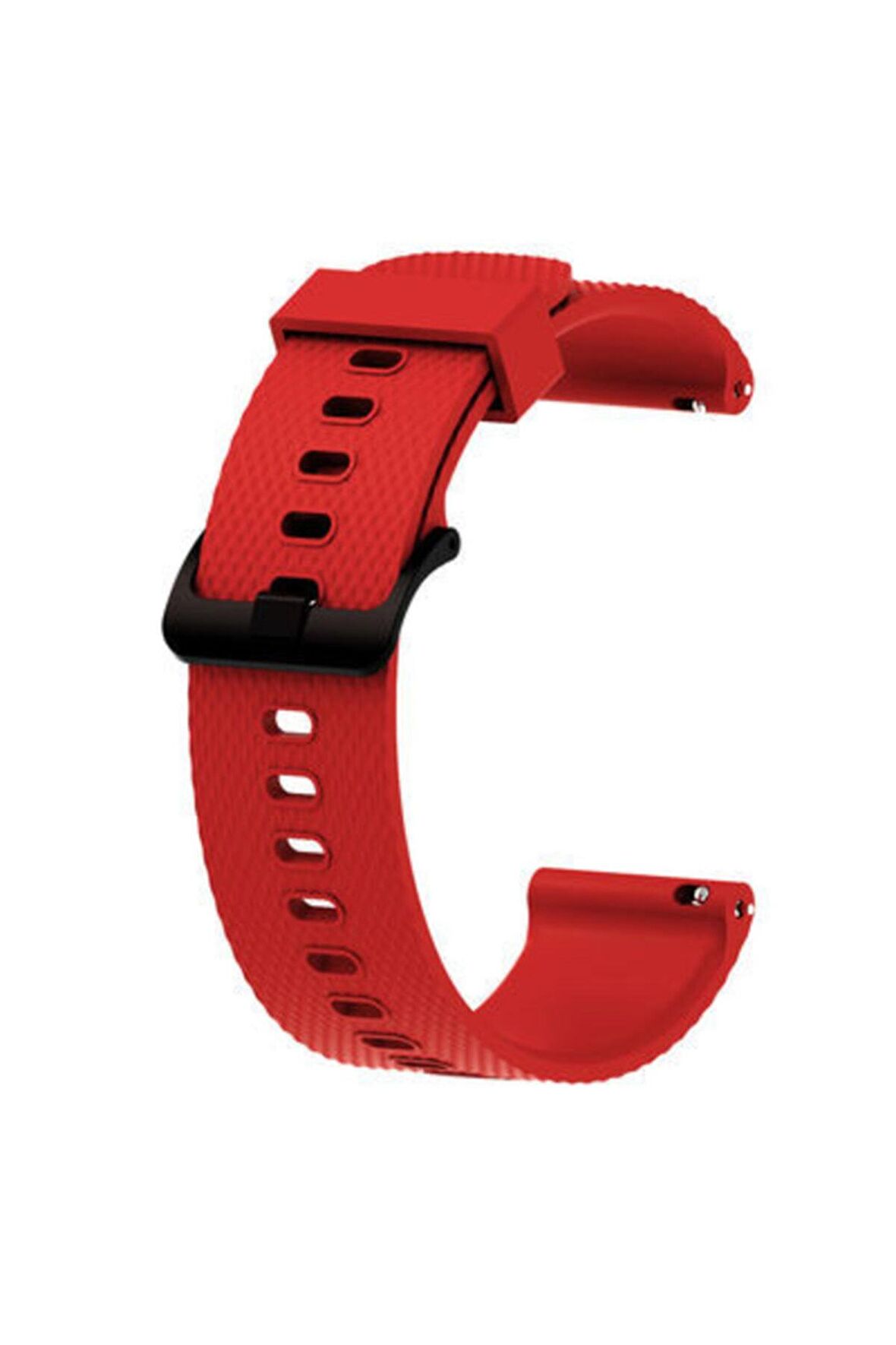 Xiaomi Amazfit Gt2 42mm (20mm) Kordon/kayış Tırtıklı 15 Kademeli Silikon Kordon