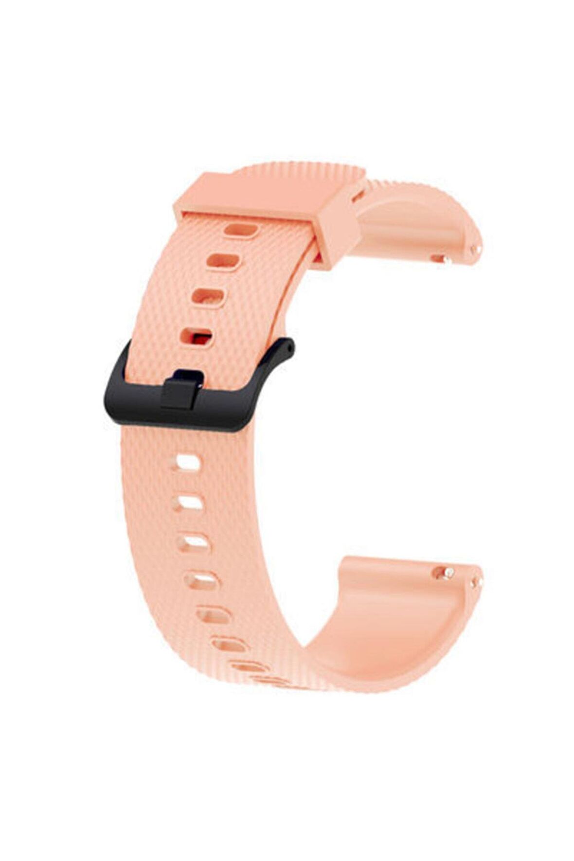 Galaxy Watch 42mm (20mm) Kordon/kayış Tırtıklı 15 Kademeli Silikon Kordon