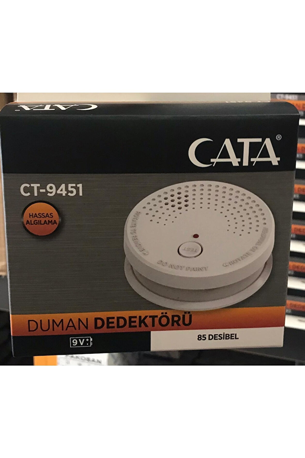 Pilli Duman Dedektörü 9v