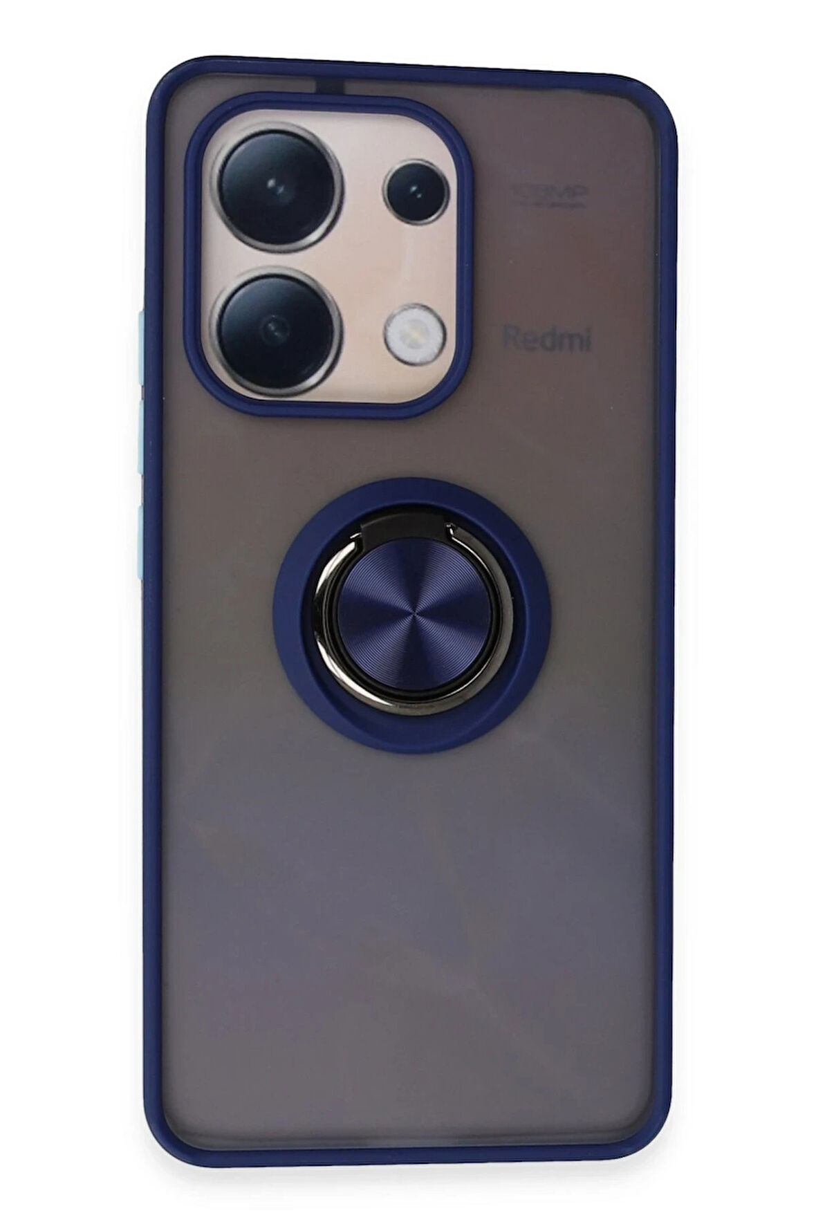 CPT50 Xiaomi Redmi Note 13 4G Kılıf Montreal Yüzüklü Silikon Kapak - Lacivert
