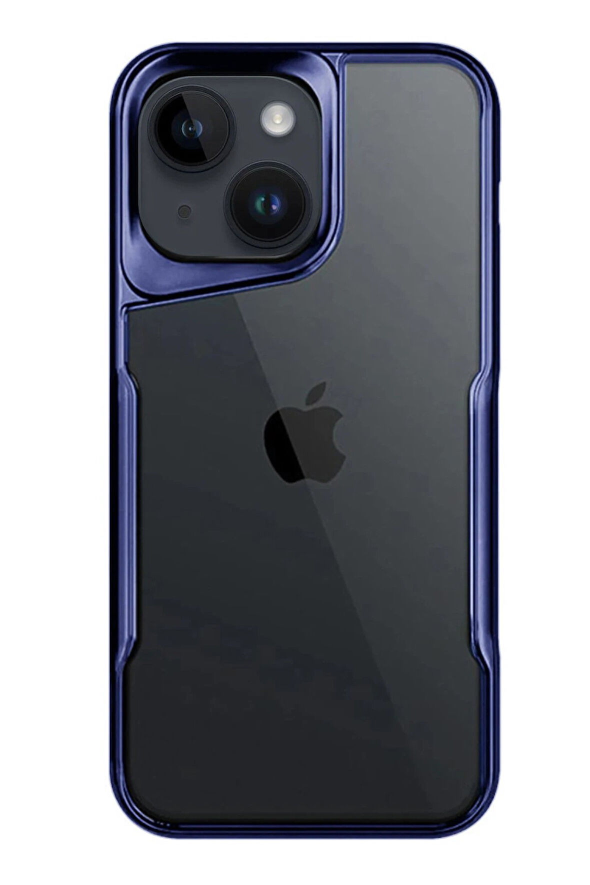 CPT50 iPhone 15 Kılıf Boyi Silikon Kapak - Lacivert